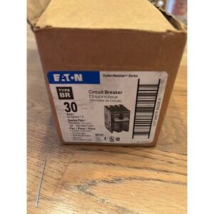 Eaton BR230 30 Amp 2 Pole Type BR Circuit Breaker Cutler-Hammer 5 Pack Box
